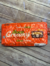 Load image into Gallery viewer, Reeses Peanut butter cup  embroidered clutch bag
