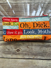 Load image into Gallery viewer, Orange Crush embroidered clutch bag