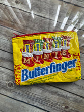 Load image into Gallery viewer, Butterfinger embroidered clutch bag