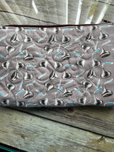 Load image into Gallery viewer, Hershey bar embroidered clutch bag