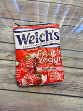 Load image into Gallery viewer, Welches Fruit N Yogurt  embroidered clutch bag