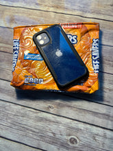 Load image into Gallery viewer, Butter Rum Life Savers embroidered clutch bag