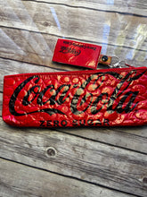 Load image into Gallery viewer, Coca Cola Zero Embroidered clutch bag