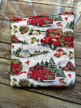 Load image into Gallery viewer, Candy Cane Hershey Kisses bag embroidered clutch bag