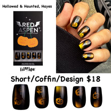 Load image into Gallery viewer, Hollowed & Haunted Hayes Red Aspen Dashes