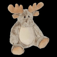 Load image into Gallery viewer, Moose Cubbie embroider able with your favorite nursery rhyme or birth announcement