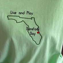 Load image into Gallery viewer, Barefoot Bay Scoop neck tee shirt