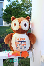 Load image into Gallery viewer, Cubbie Owl