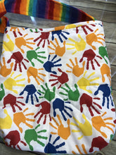 Load image into Gallery viewer, Little gals totebag with dolly included