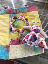 Load image into Gallery viewer, Little gals backpack with dolly included