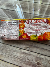 Load image into Gallery viewer, Pumpkin Spice Rolls Little Debbie candy clutch bag`