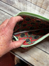 Load image into Gallery viewer, Seagram's zippered clutch bag`
