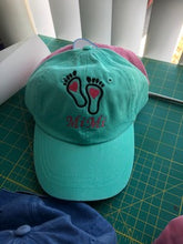 Load image into Gallery viewer, Grandma feet white hat