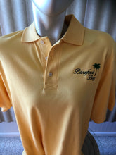 Load image into Gallery viewer, Barefoot Bay polo with palm tree  Size  Medium