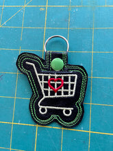 Load image into Gallery viewer, Quarter holder for shopping cart deposits
