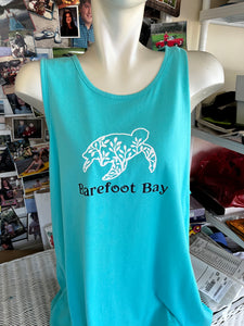 Barefoot Bay Tank tee shirt size XL  mens cut