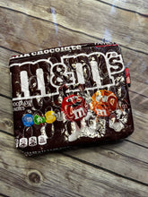 Load image into Gallery viewer, M &amp; M milk chocolate embroidered clutch bag
