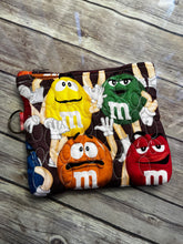 Load image into Gallery viewer, M &amp; M milk chocolate embroidered clutch bag
