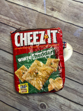 Load image into Gallery viewer, Cheez Its embroidered clutch bag
