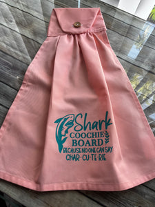 Over the door hanging towel. Charcuterie board