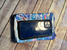 Load image into Gallery viewer, Frozen Blue Raspberry Ice Cream  embroidered clutch bag

