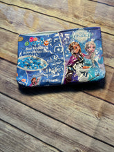 Load image into Gallery viewer, Frozen Blue Raspberry Ice Cream  embroidered clutch bag
