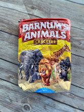 Load image into Gallery viewer, Barnum's Animal Crackers embroidered clutch bag
