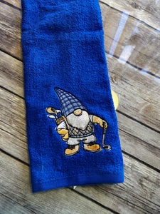 Barefoot Bay  Gnome Golf towel