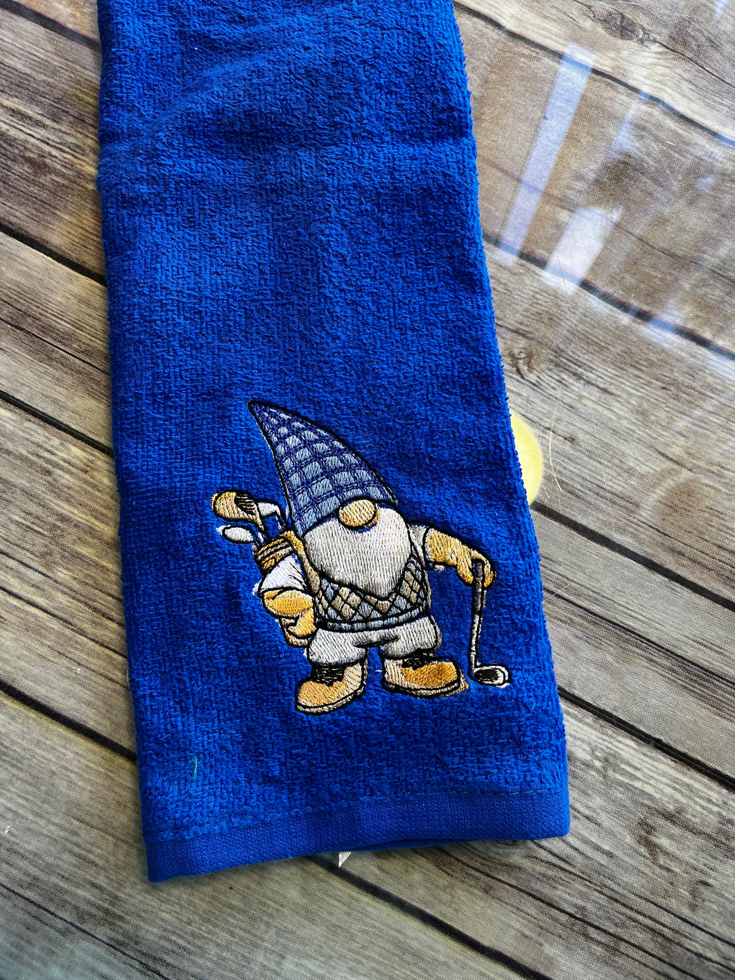 Barefoot Bay  Gnome Golf towel