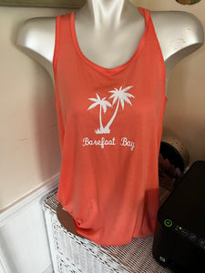 Sleeveless muscle tank Tee shirt Barefoot Bay in size 2xl