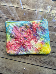 Variety bag embroidered clutch bag