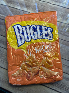 Bugles bag embroidered clutch bag