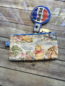 Pepsi embroidered clutch bag