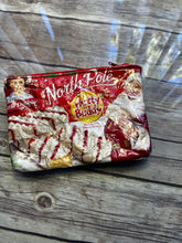 Load image into Gallery viewer, Little Debbies Nutty Buddy embroidered clutch bag
