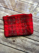 Load image into Gallery viewer, Little Debbies Nutty Buddy embroidered clutch bag
