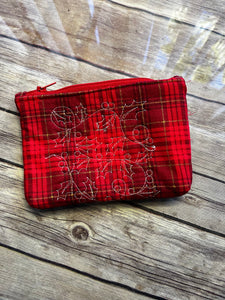 Little Debbies Nutty Buddy embroidered clutch bag