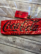 Load image into Gallery viewer, Coca Cola Zero Embroidered clutch bag
