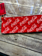 Load image into Gallery viewer, Coca Cola Zero Embroidered clutch bag
