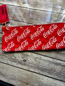 Coca Cola Zero Embroidered clutch bag