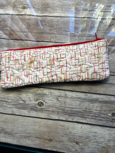 Little Debbies Valentine Gigerbread embroidered clutch bag