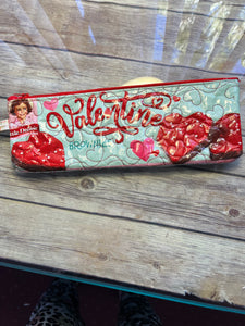 Little Debbies Valentine Brownies embroidered clutch bag