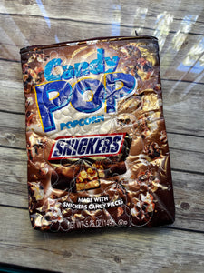Snickers Pop corn embroidered clutch bag (Copy)