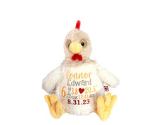 Load image into Gallery viewer, Moose Cubbie embroider able with your favorite nursery rhyme or birth announcement
