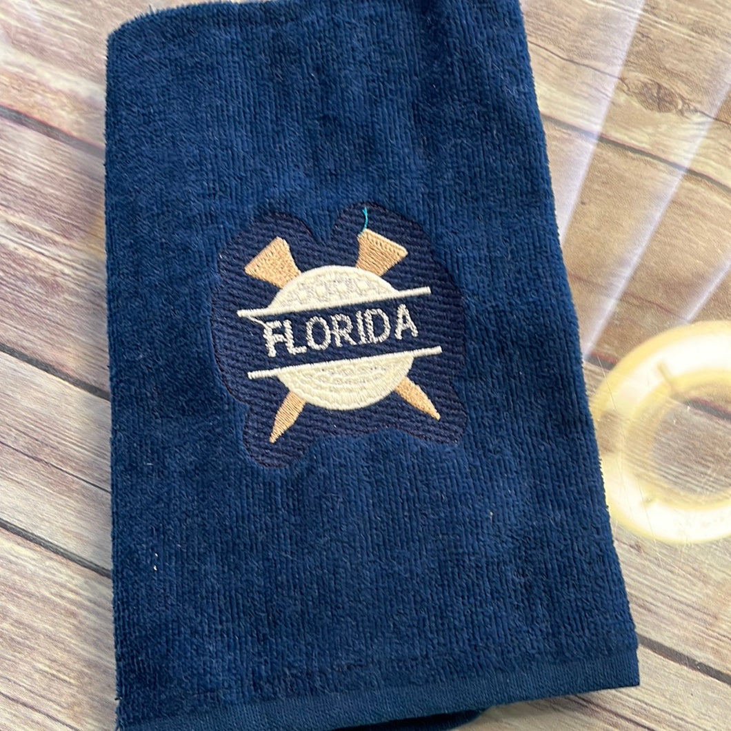 Golf towel Florida