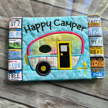 Load image into Gallery viewer, Happy Camper Mug Rug
