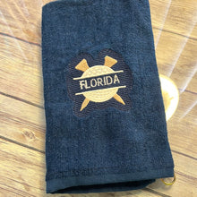 Load image into Gallery viewer, Golf towel Florida
