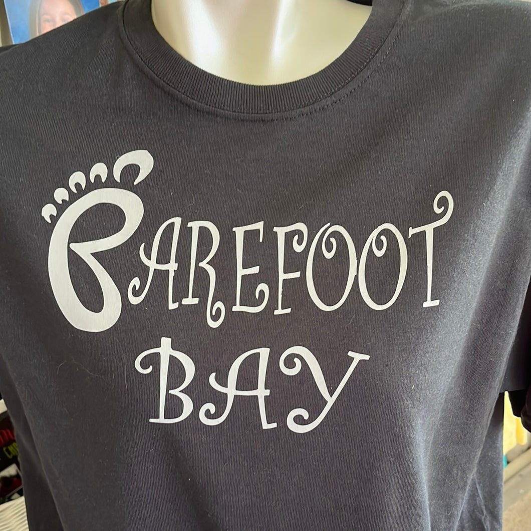 Barefoot Bay Unisex T shirt with barefoot