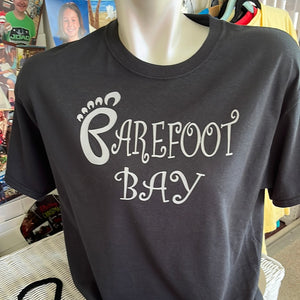 Barefoot Bay Unisex T shirt with barefoot