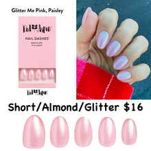 Load image into Gallery viewer, Glitter me Pink Paisley Dash
