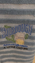 Load and play video in Gallery viewer, Over the door hanging towel. "Sourdough because Life needs a little Culture"
